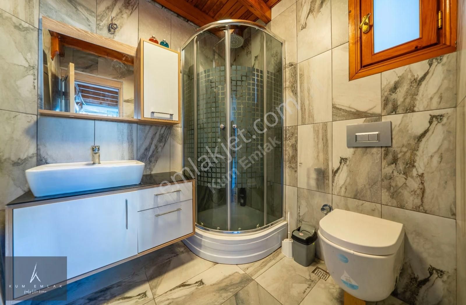 Bodrum Kumbahçe'de Satılık Kale Manzaralı Tripleks - Görsel 22