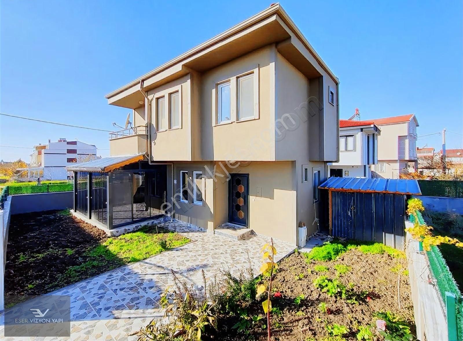 #eser Vizyon Parka Cephe Cam Balkon Geniş Bahçeli Müstakil Villa - Görsel 10