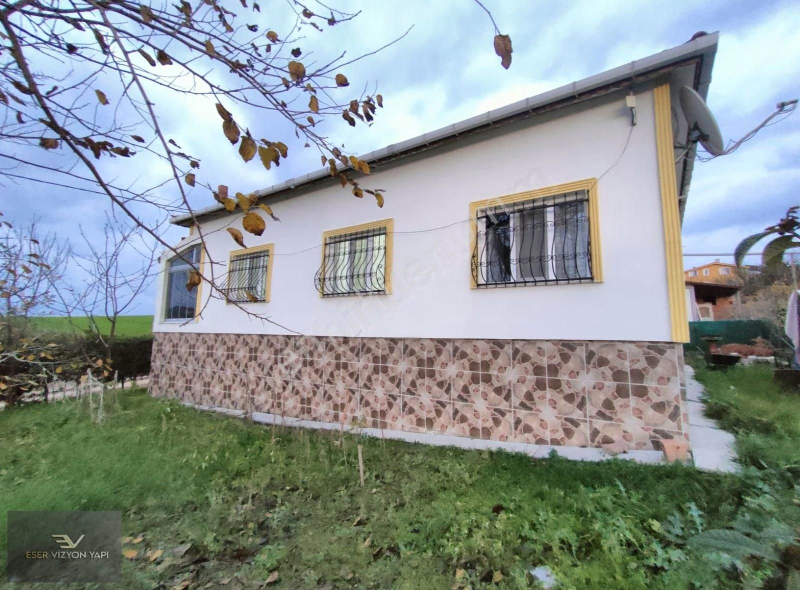 #eser Vizyon# 300 Metre Arsalı Kelepir Tek Katlı Otoparklı Villa - Görsel 27