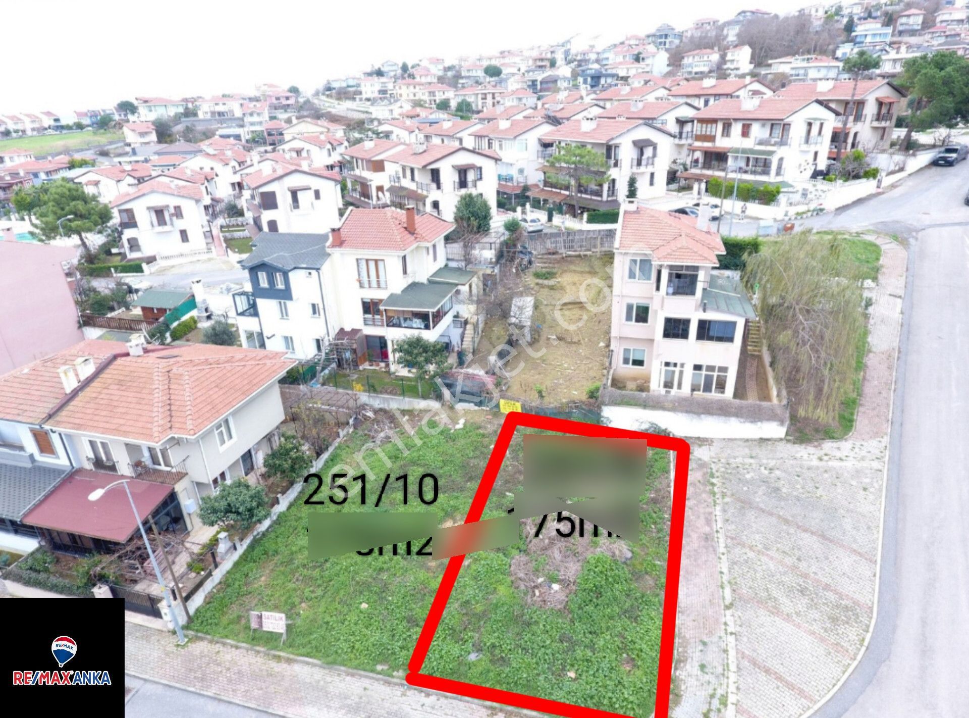 Ağlayankayada İmarlı(175m+175m) Arsa Denize 450m.