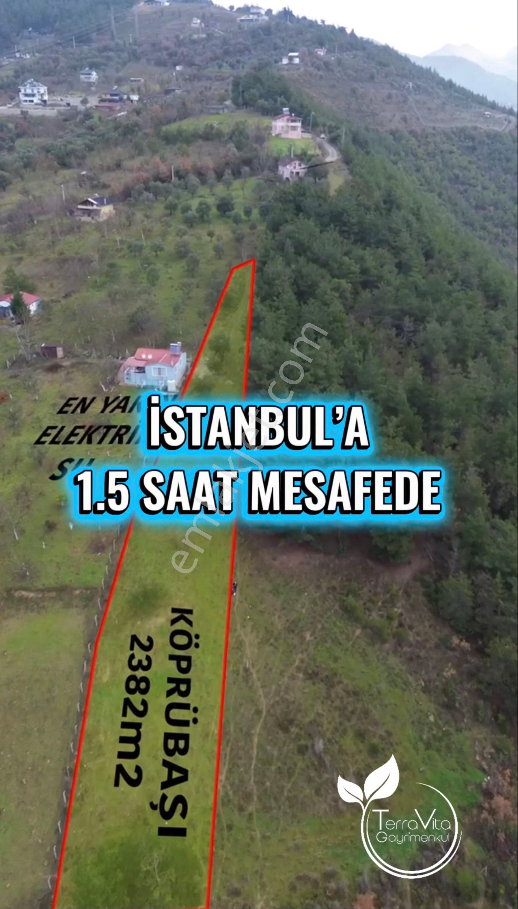 Sakarya / Geyve Köprübaşı Mahallesi’nde Manzaralı, Konteyner & Tiny House Uygun Arsa - Görsel 11