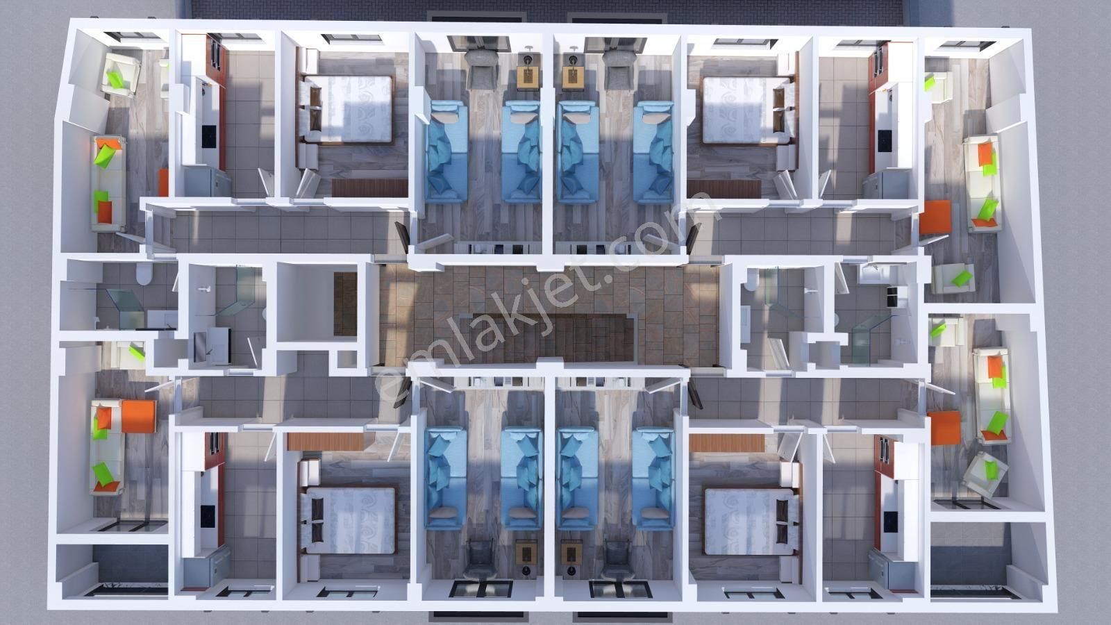 Roma' Dan Cerrah' Da Satılık Daire - Görsel 4