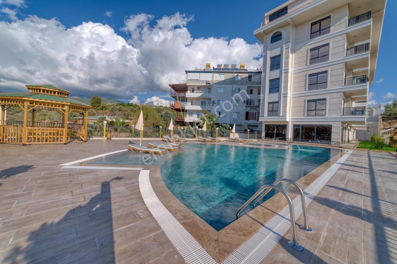 Kestelde Üniversiteye Yakın Satılık Lüks 1+1 Sıfır Daire - Görsel 19