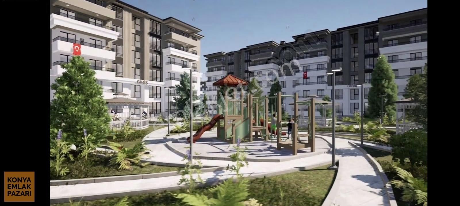 Karatay Sedirpark'ta Arsa Sahibinden Borçsuz Büyük 2+1 Giriş Kat - Görsel 4