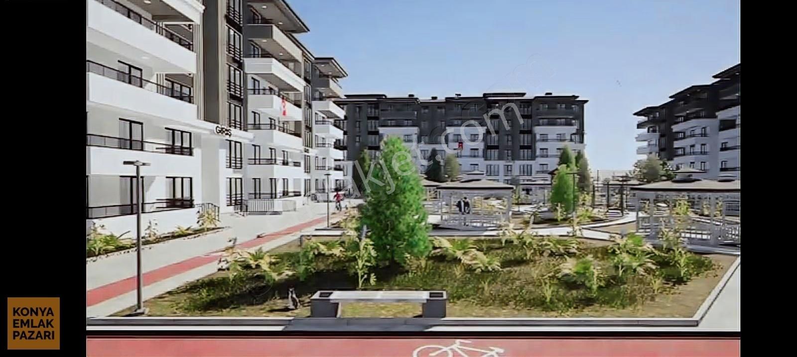 Karatay Sedirpark'ta Arsa Sahibinden Borçsuz Büyük 2+1 Giriş Kat - Görsel 3