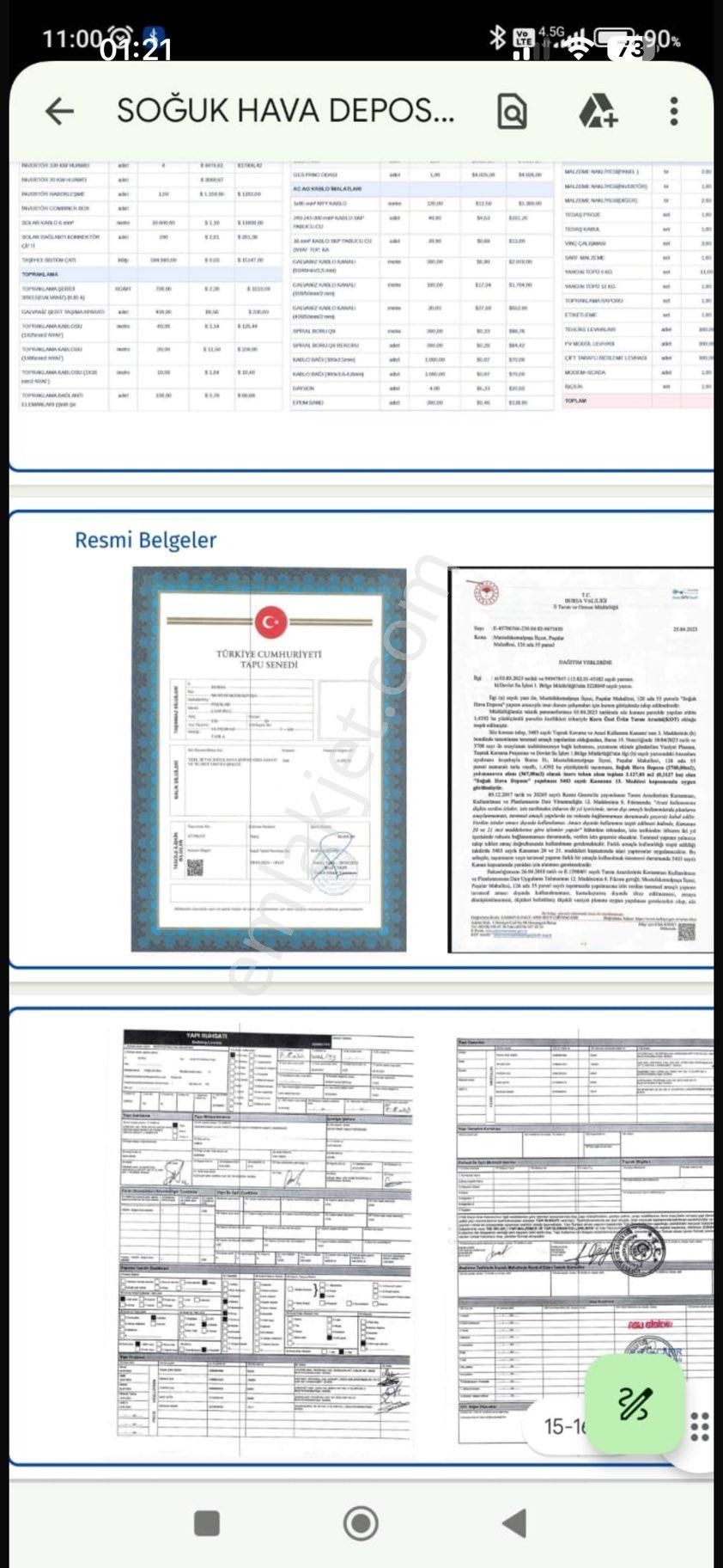 Mustafakemalpaşa Organize Sanayi Bölgesinde 14 Dönüm 3 Dönümü İmarlı Kapalı Alan - Görsel 15
