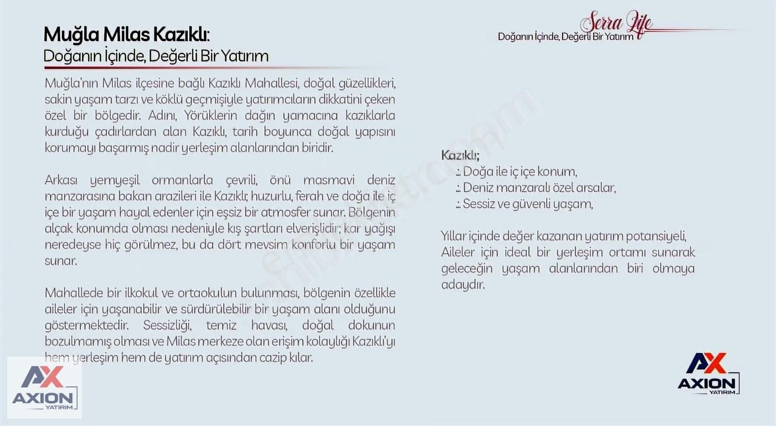 Milasta Denize Yakın Deniz Manzaralı Satılık Kooperatif Hissesi - Görsel 4