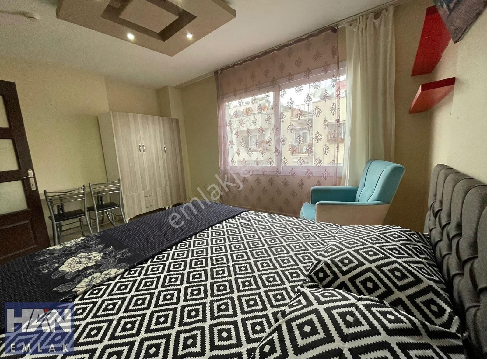 Han Emlak'tan Yenişehir Cumhuriyet Mah'de Eşyalı Kiralık 1+1 - Görsel 6