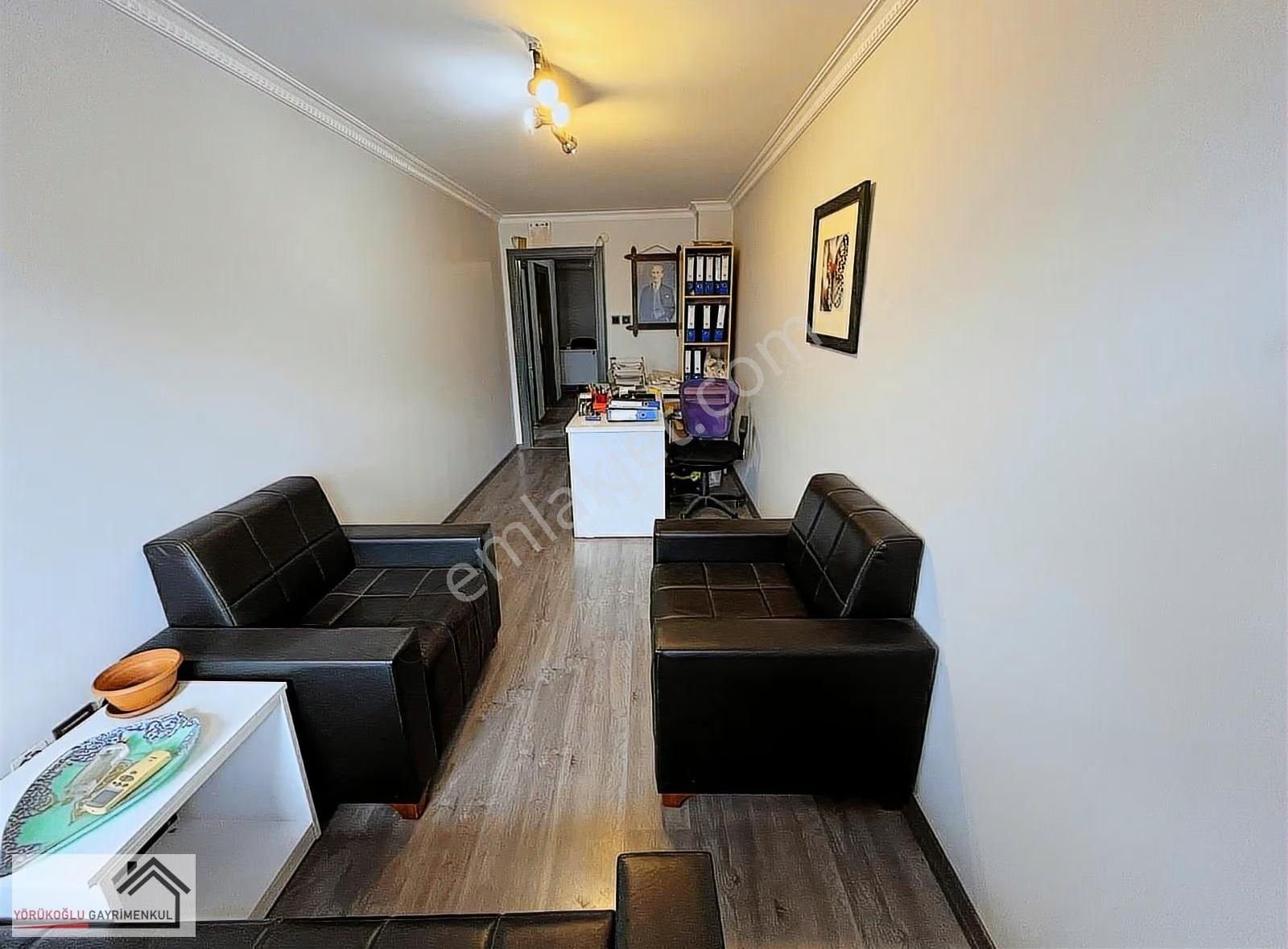 Uluyol Ziraat Bankası Üstü 2+1 Kiralık Ofis - Görsel 6