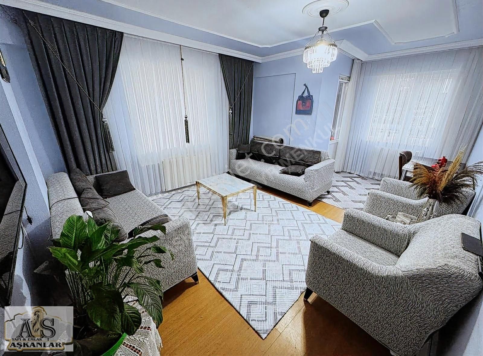 Aşkanlar Yapı'dan 2+1 Satılık Daire Arakat Ön Cephe İskanlı - Görsel 14