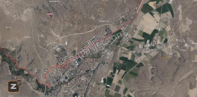 İncesu Bahçesaray Da 3771 M2 Yatırımlık Bağ - Görsel 3