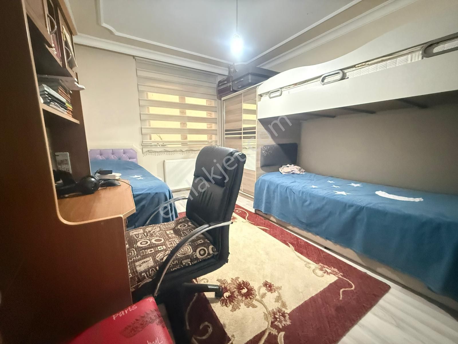 Pursaklar Mehmet Zengin Emlak'tan Otoparklı Çift Banyolu 1.kat 3+1 Lüks Sitede Daire - Görsel 21