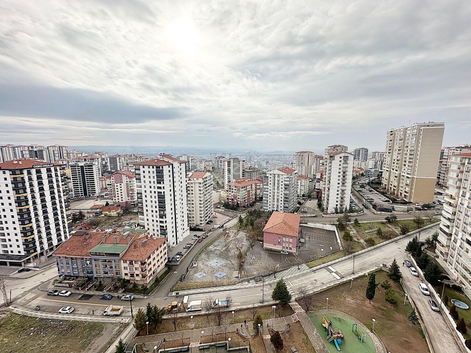 Cihan'dan Çift Girişli Ankara Manzaralı Ful Yapılı 8+2 Satılık - Görsel 25