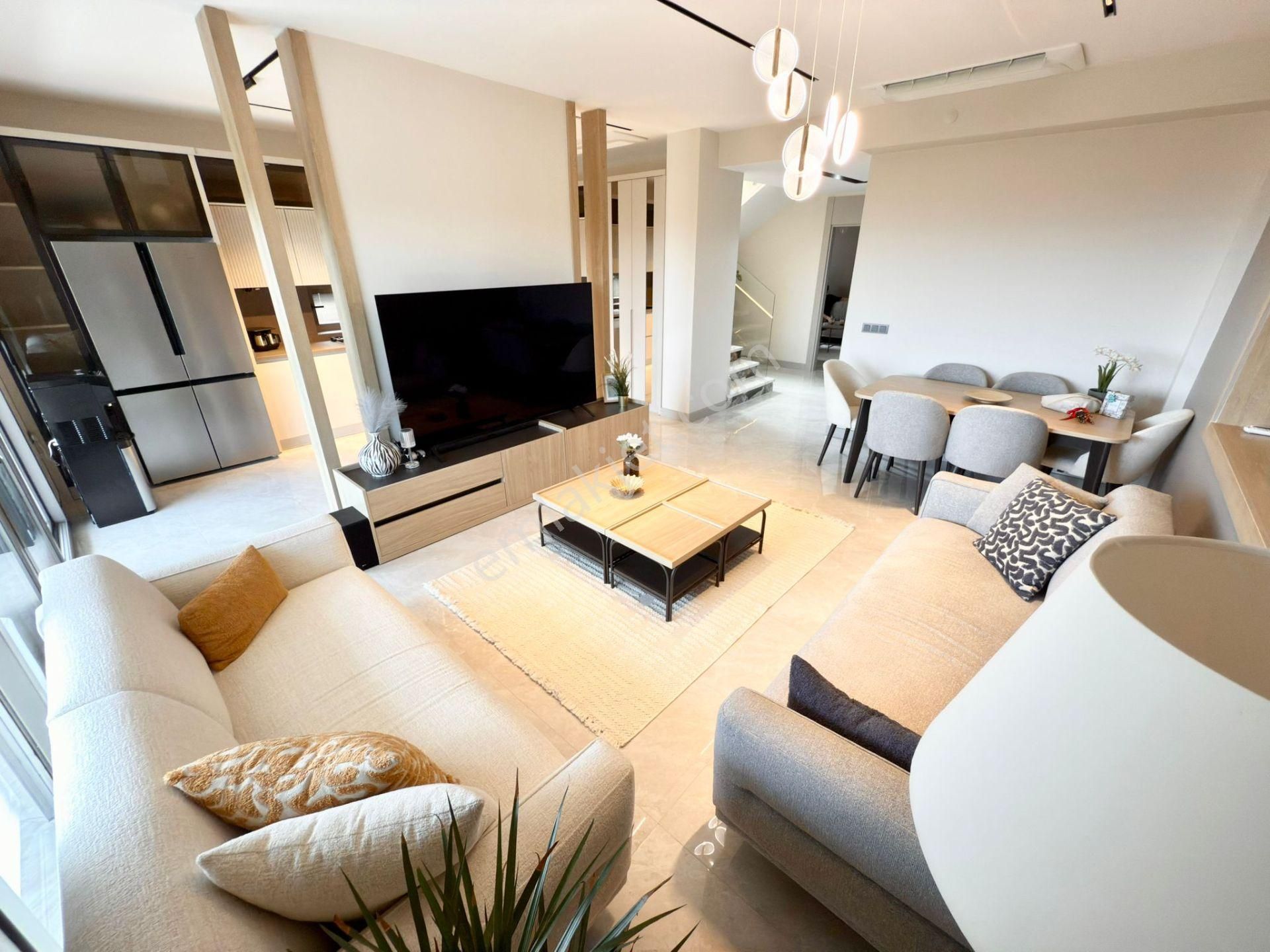 Yükselden Satılık Gürede Full Manzara Müstakil Havuzlu Tek Başına 4+1 Villa - Görsel 12