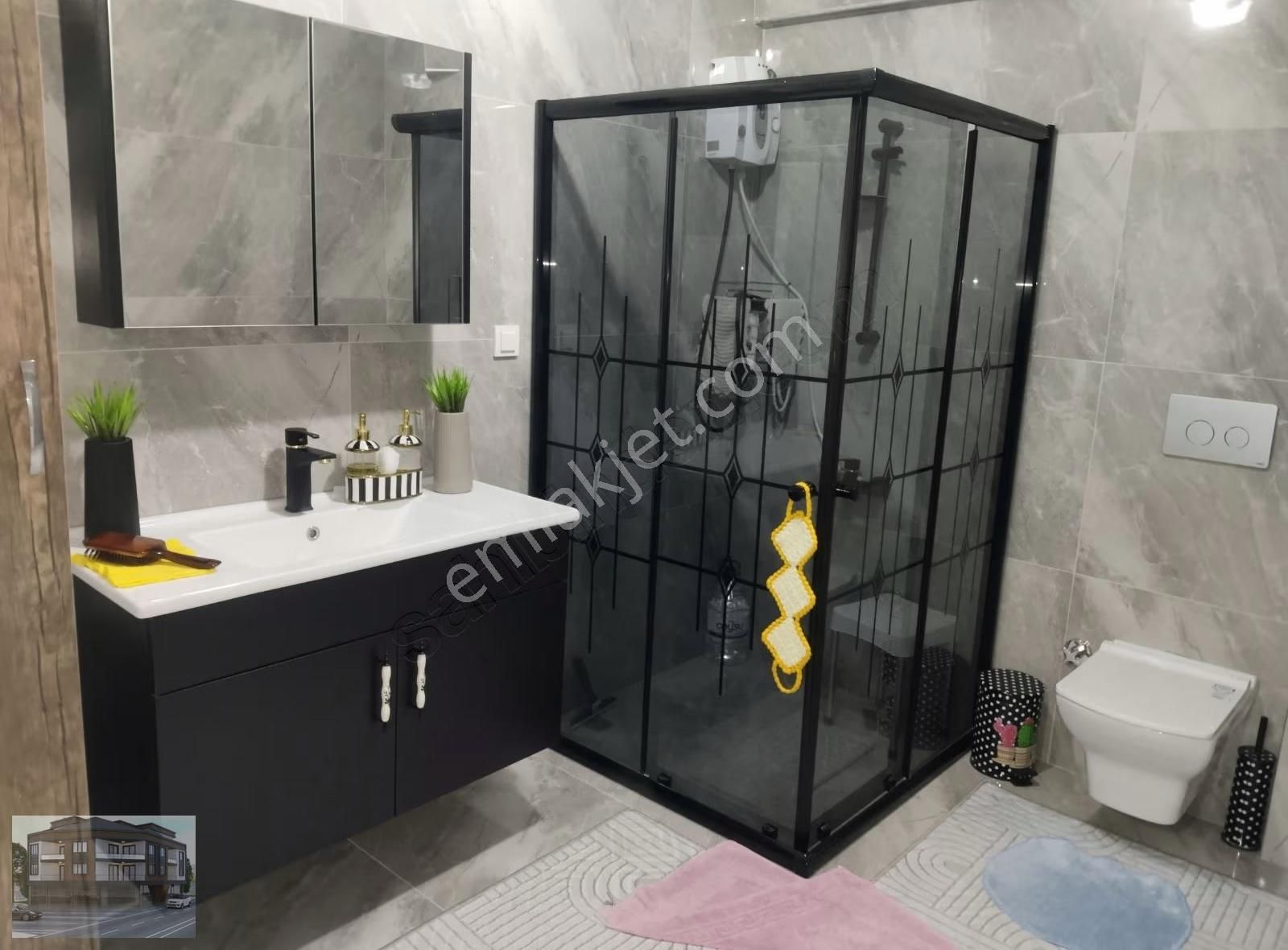 Dalamn/merkezde Sıfır Eşyalı 2+1=135m2 Daire Satılık - Görsel 17