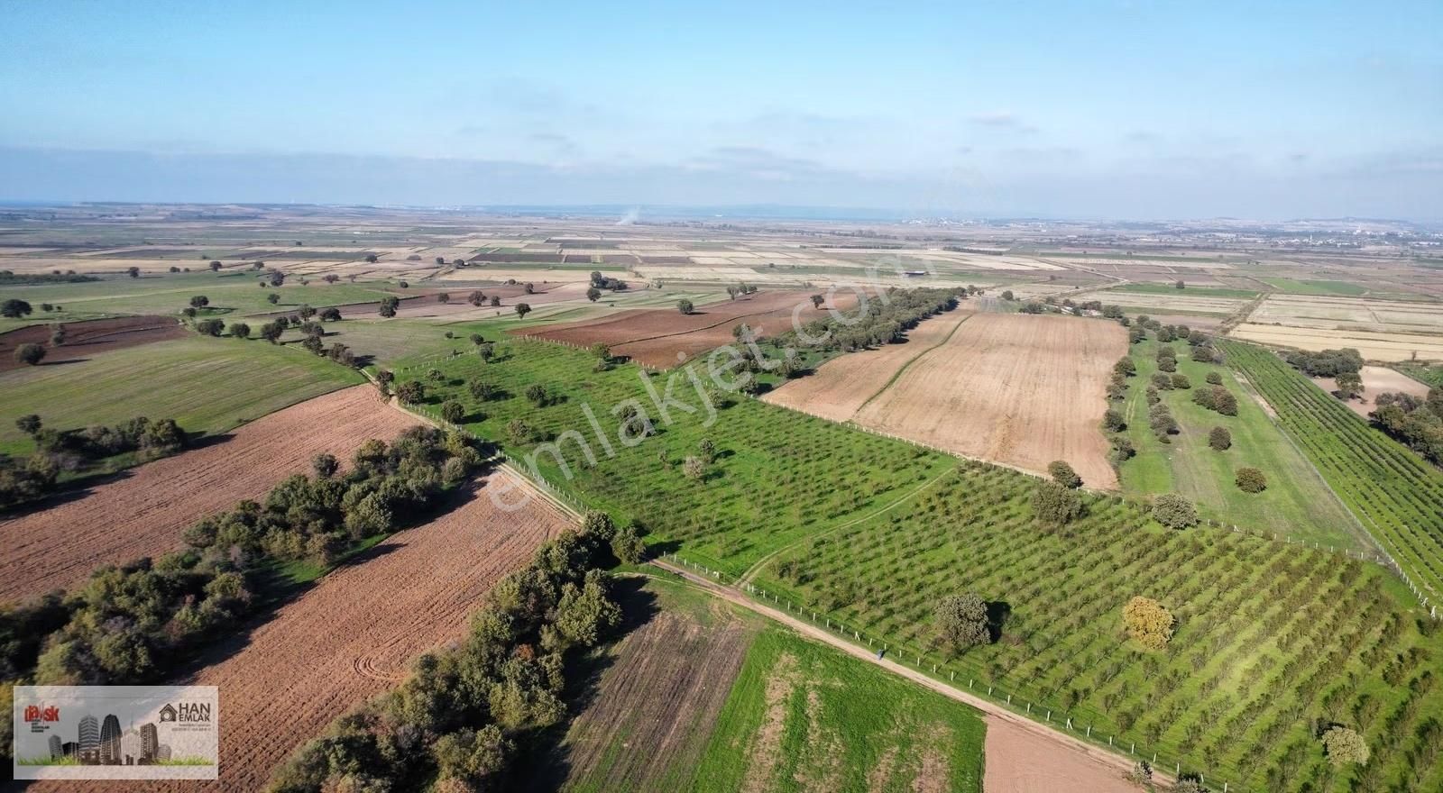 Ezine Mahmudiye'de Kelepir 11800m2 Tarla Han Emlak Otomotiv'den - Görsel 10