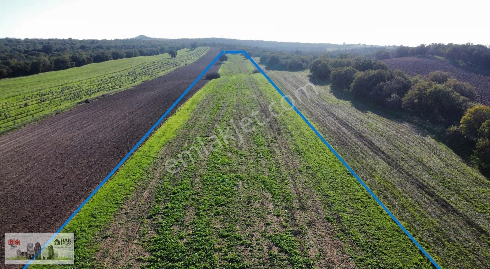 Ezine Mahmudiye'de Kelepir 11800m2 Tarla Han Emlak Otomotiv'den - Görsel 22