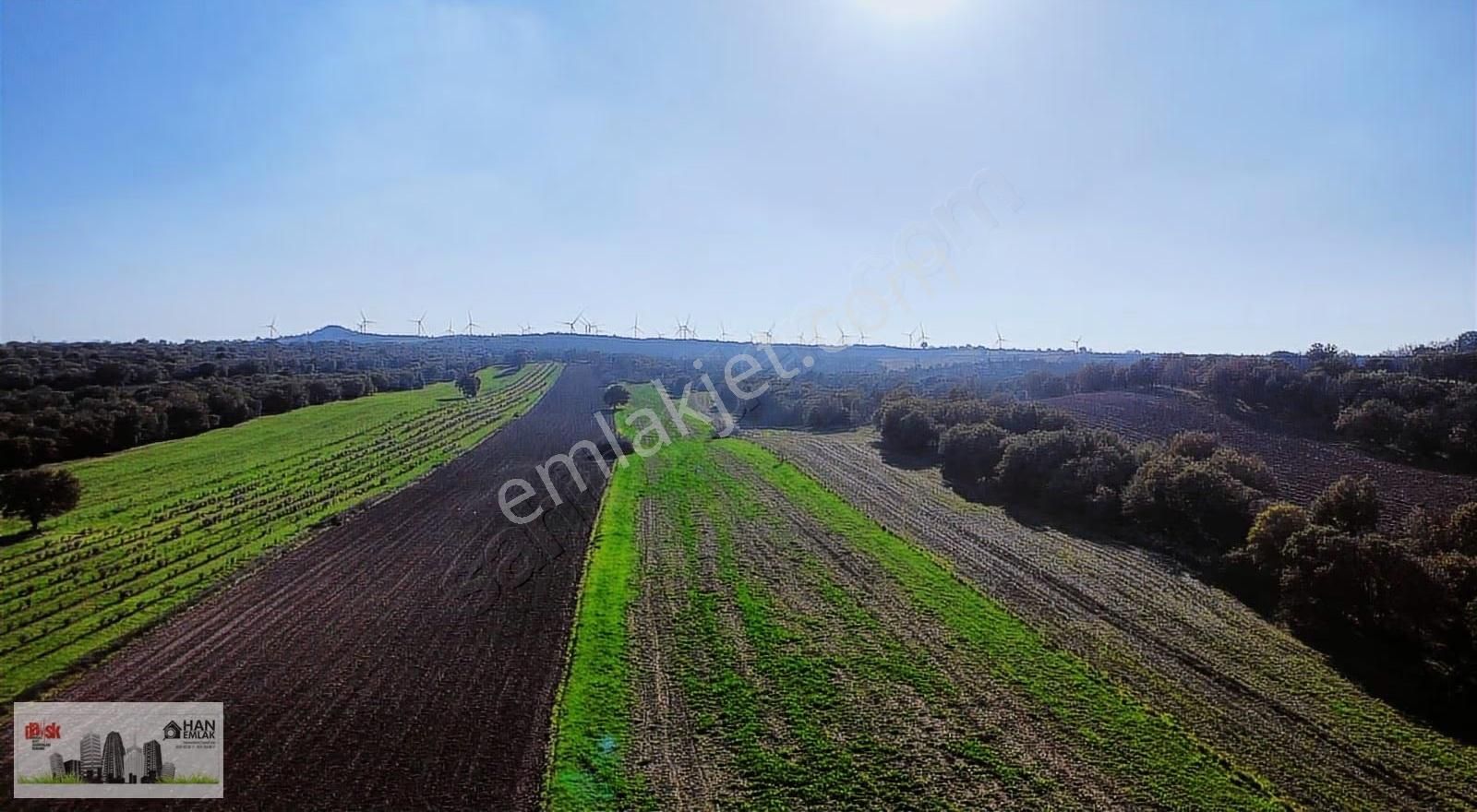 Ezine Mahmudiye'de Kelepir 11800m2 Tarla Han Emlak Otomotiv'den - Görsel 9