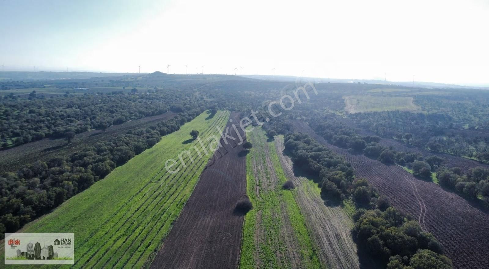 Ezine Mahmudiye'de Kelepir 11800m2 Tarla Han Emlak Otomotiv'den - Görsel 2