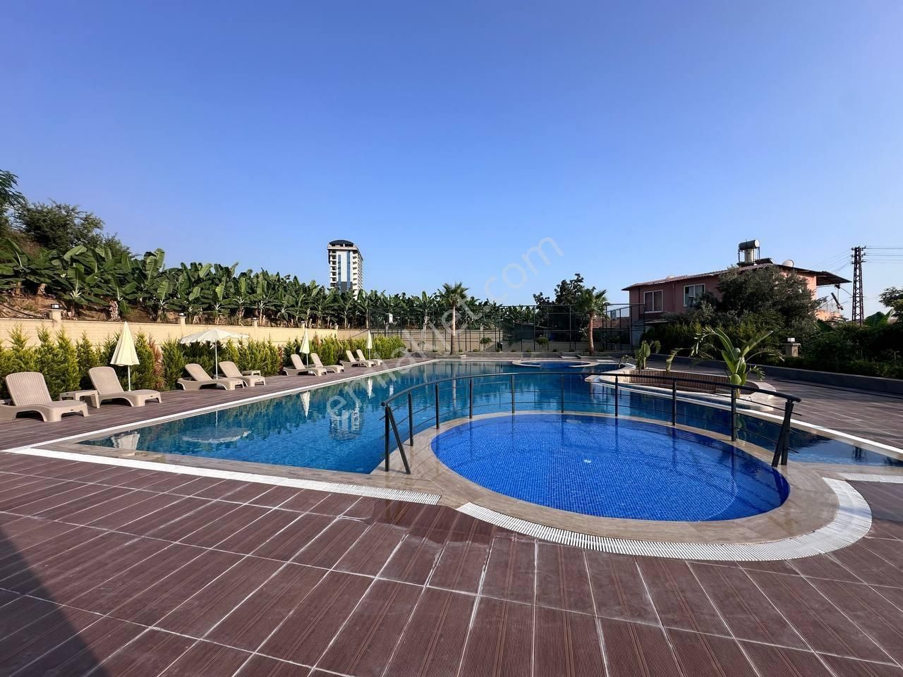 Mahmutlar'da Deniz Ve Kale Manzaralı Full Aktiviteli 1+1 Daire - Görsel 23