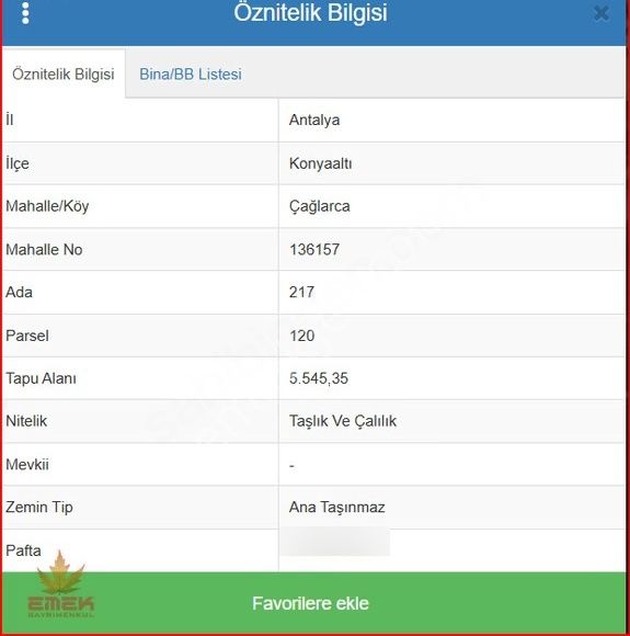 Konyaaltı Çağlarcada Deniz Manzaralı Parseller - Görsel 2