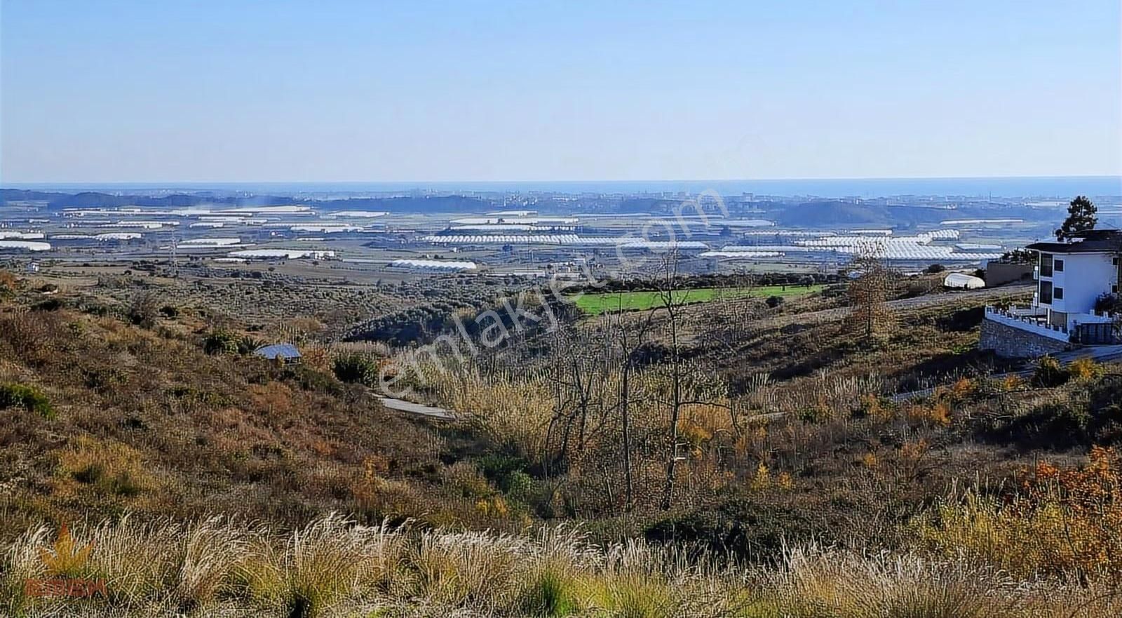 Manavgat Kalemlerde Deniz Manzaral Arazi