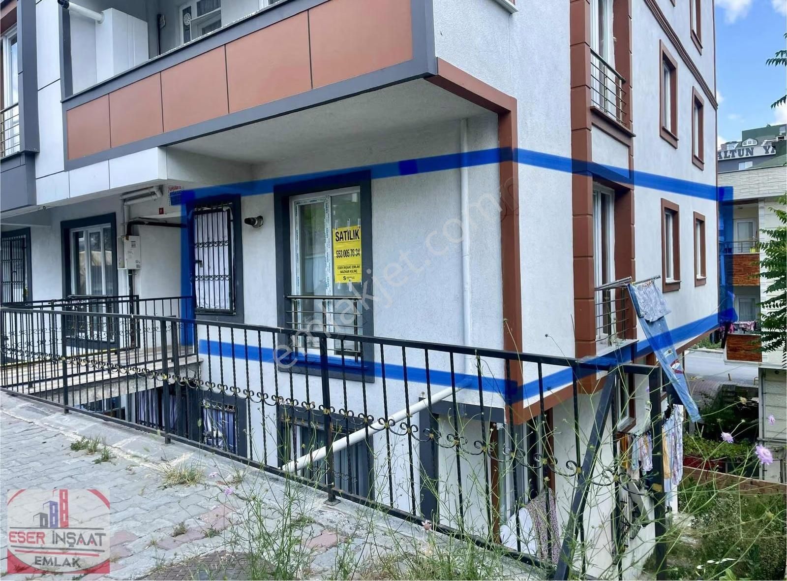 Eser Yapıdan Satılık3+1 120m2 Altınşehır Meydan Konumlu Y Giriş - Görsel 9