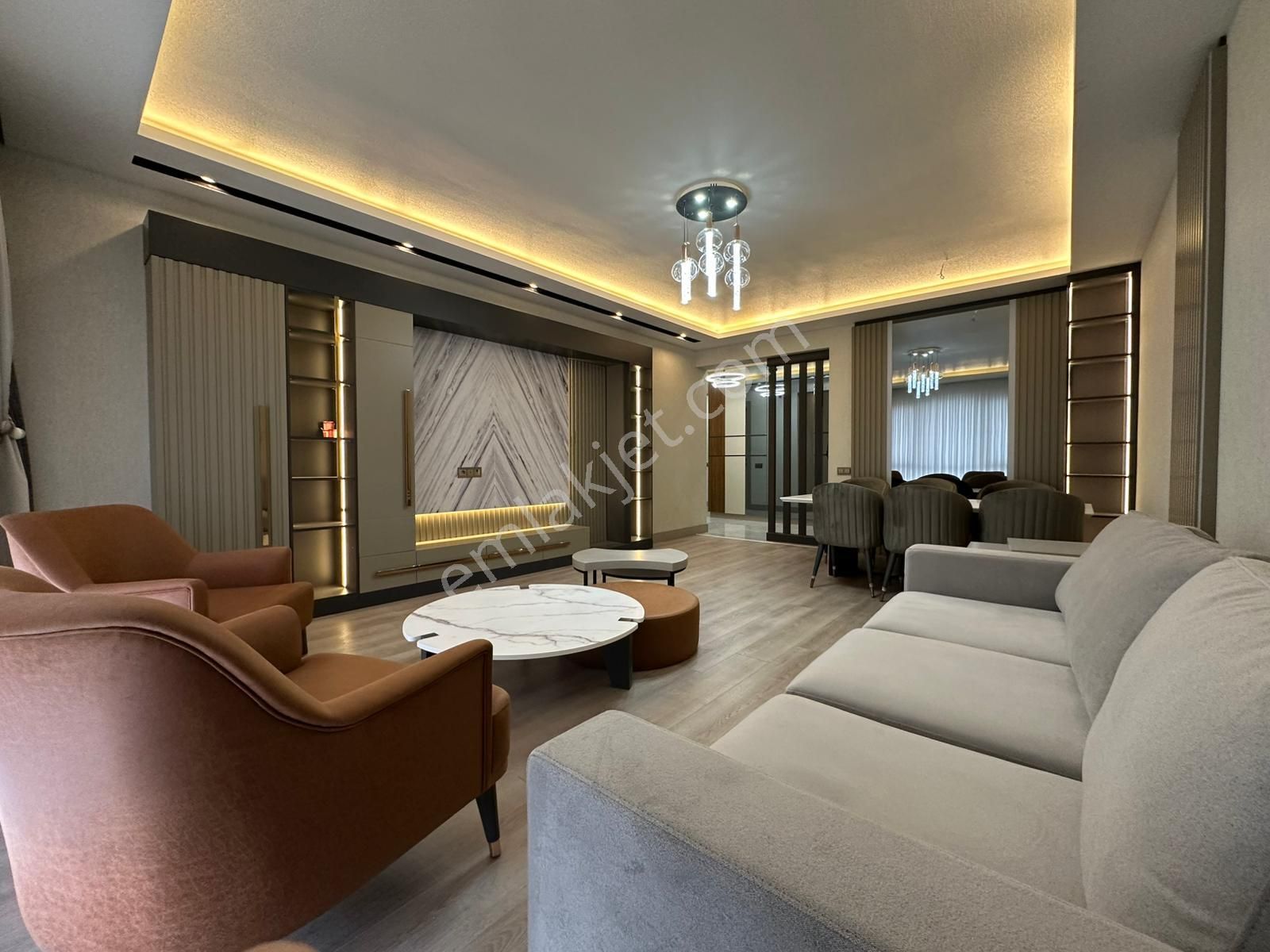 Pursaklar Mehmet Zengin Emlak'tan Kapalı Otoparklı Sitede 9. Kat 4+1 Ultra Lüks Hastane Yakını - Görsel 9