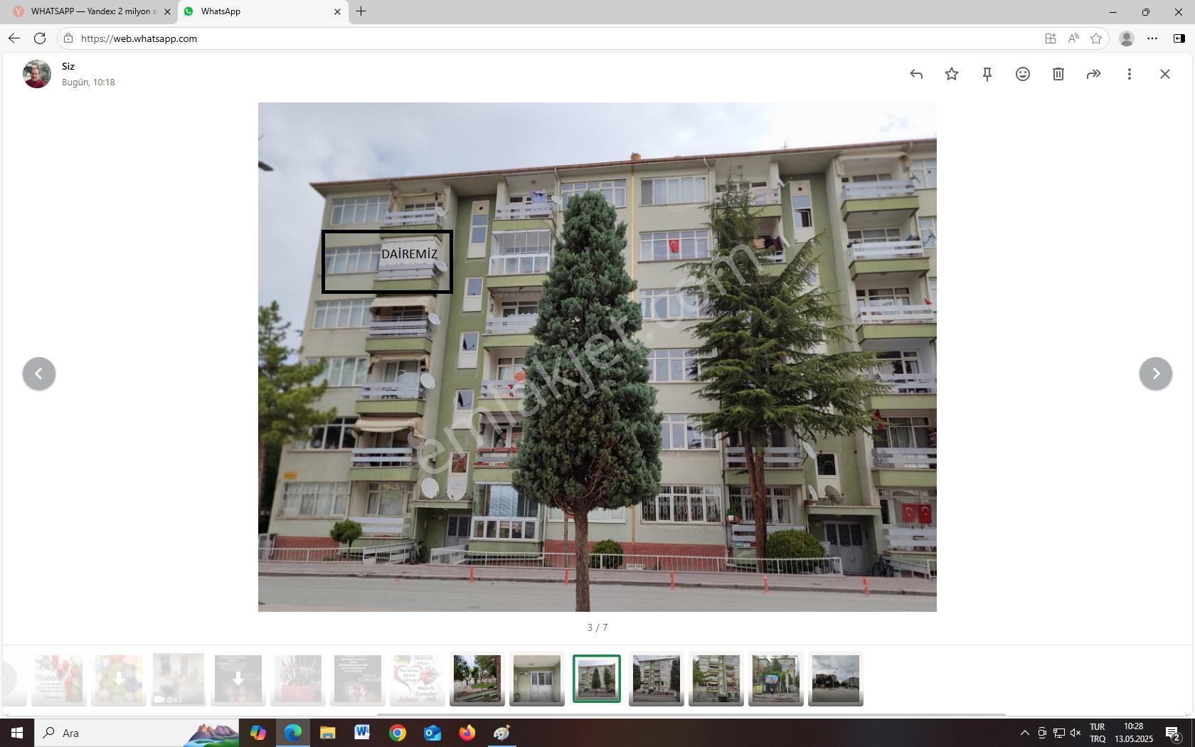 İstasyon Caddesi Güven Evlerde Kat 4 De Güney Cepheli.güzel Manzaralı Bakımlı Dairedir. - Görsel 4