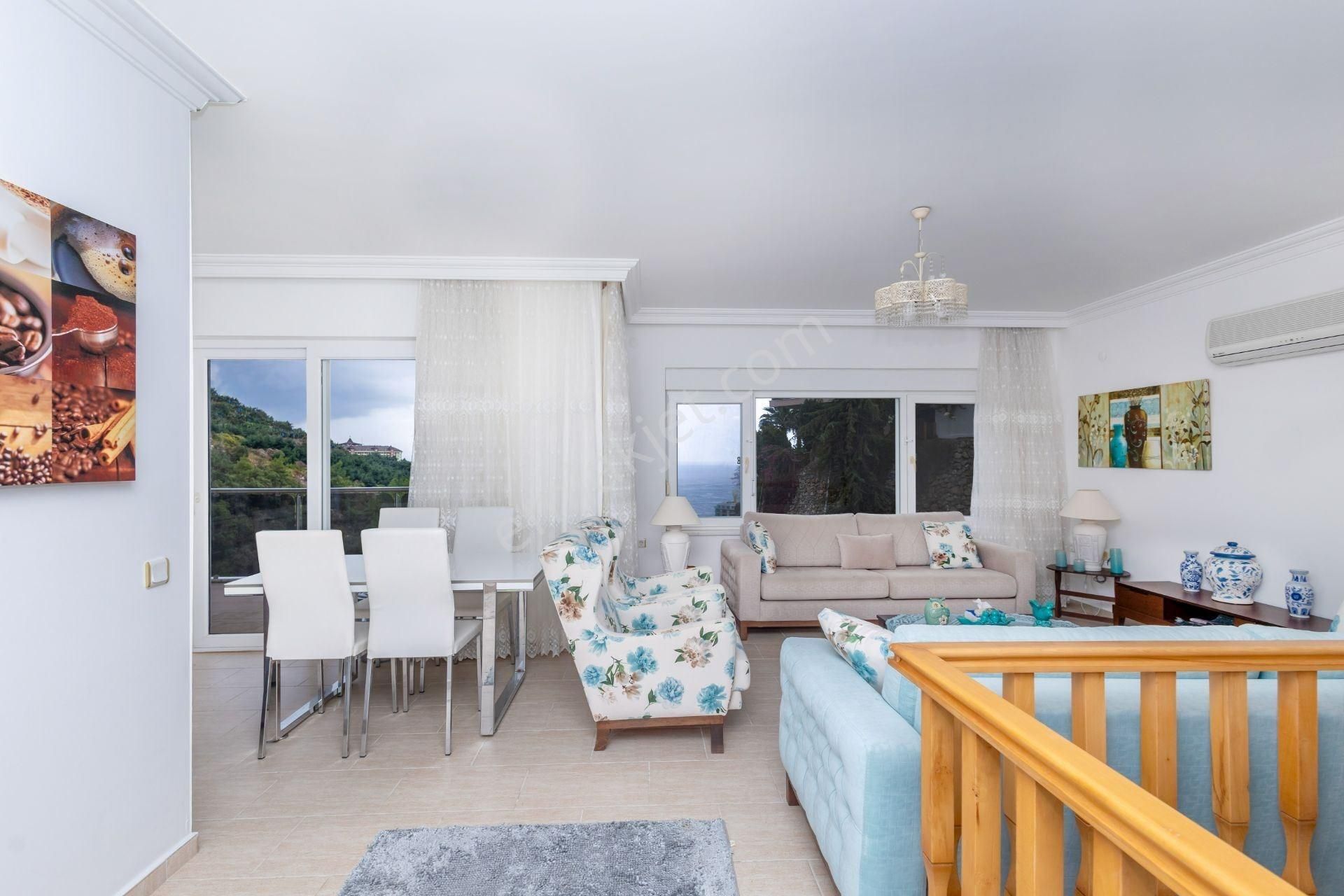 Alanya / Kargıcak | Full Deniz Manzaralı | 3+2 Dubleks Satılık Daire - Görsel 9