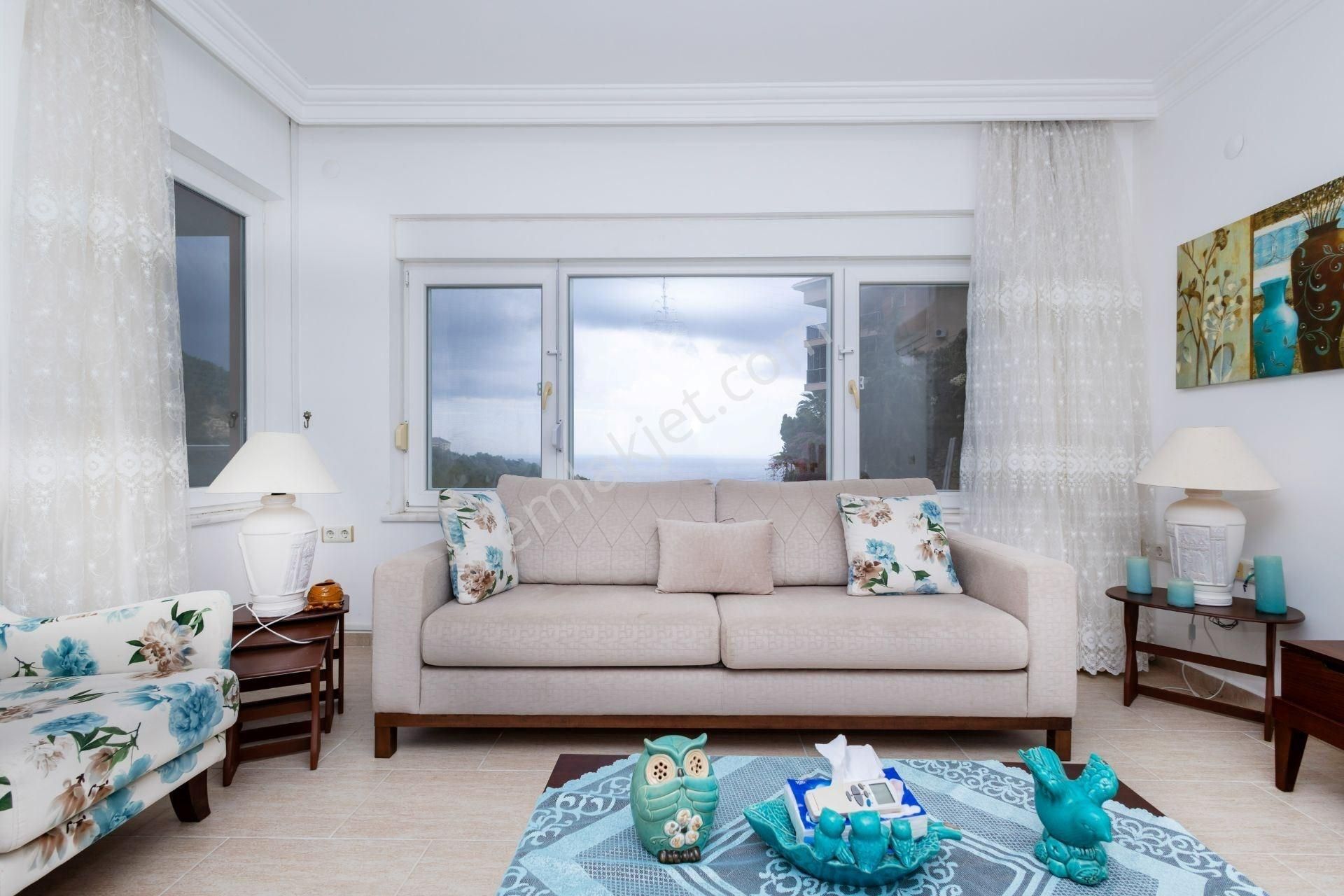 Alanya / Kargıcak | Full Deniz Manzaralı | 3+2 Dubleks Satılık Daire - Görsel 8