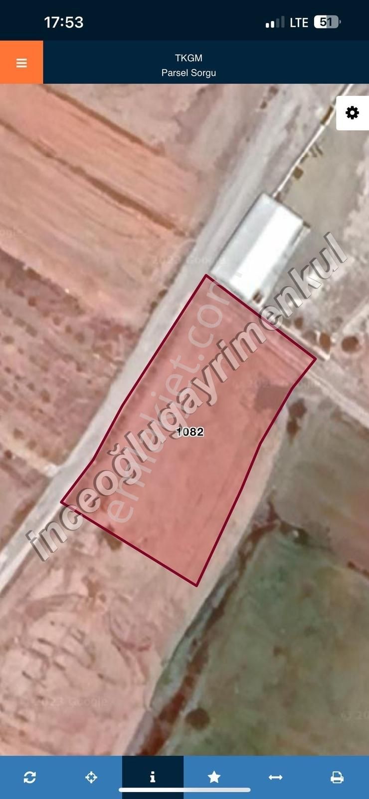 İnceoğlundan Çeltikçi'de Satılık 1.375,00m² Araç Takaslı Arazi