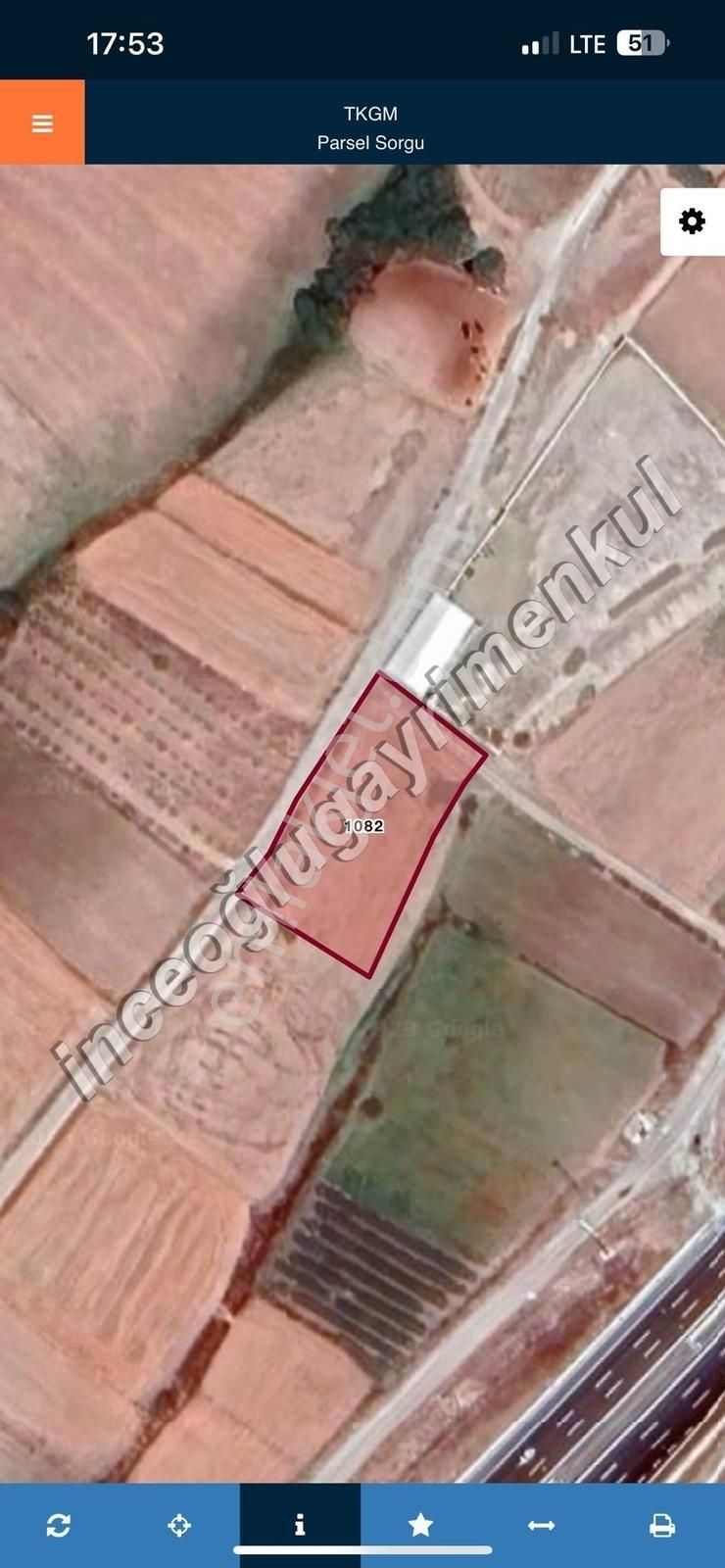 İnceoğlundan Çeltikçi'de Satılık 1.375,00m² Araç Takaslı Arazi - Görsel 3