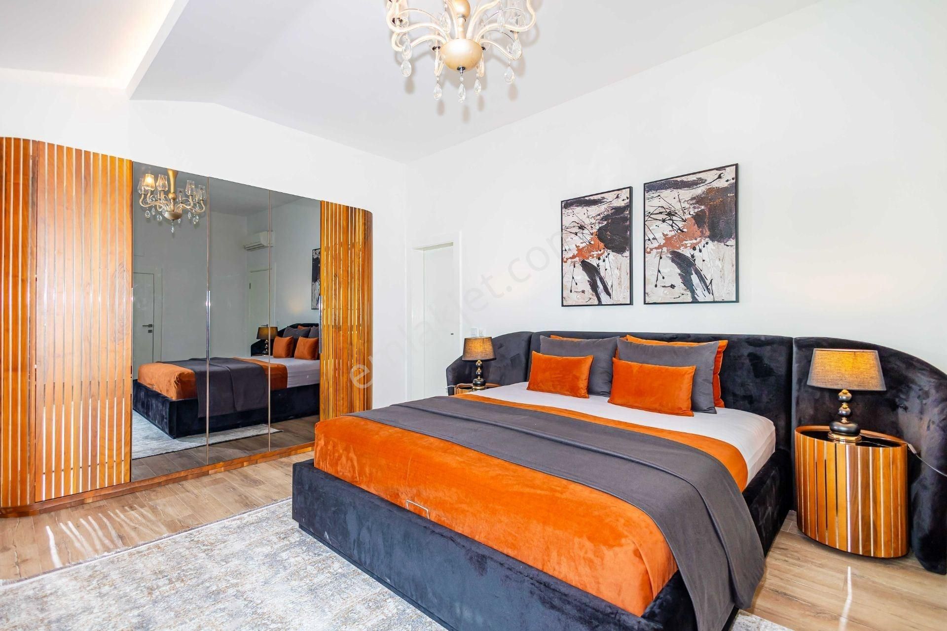 Alanya / Kestel | Denize Sıfır | Deniz Manzaralı 2+1 Çatı Dubleks - Görsel 14