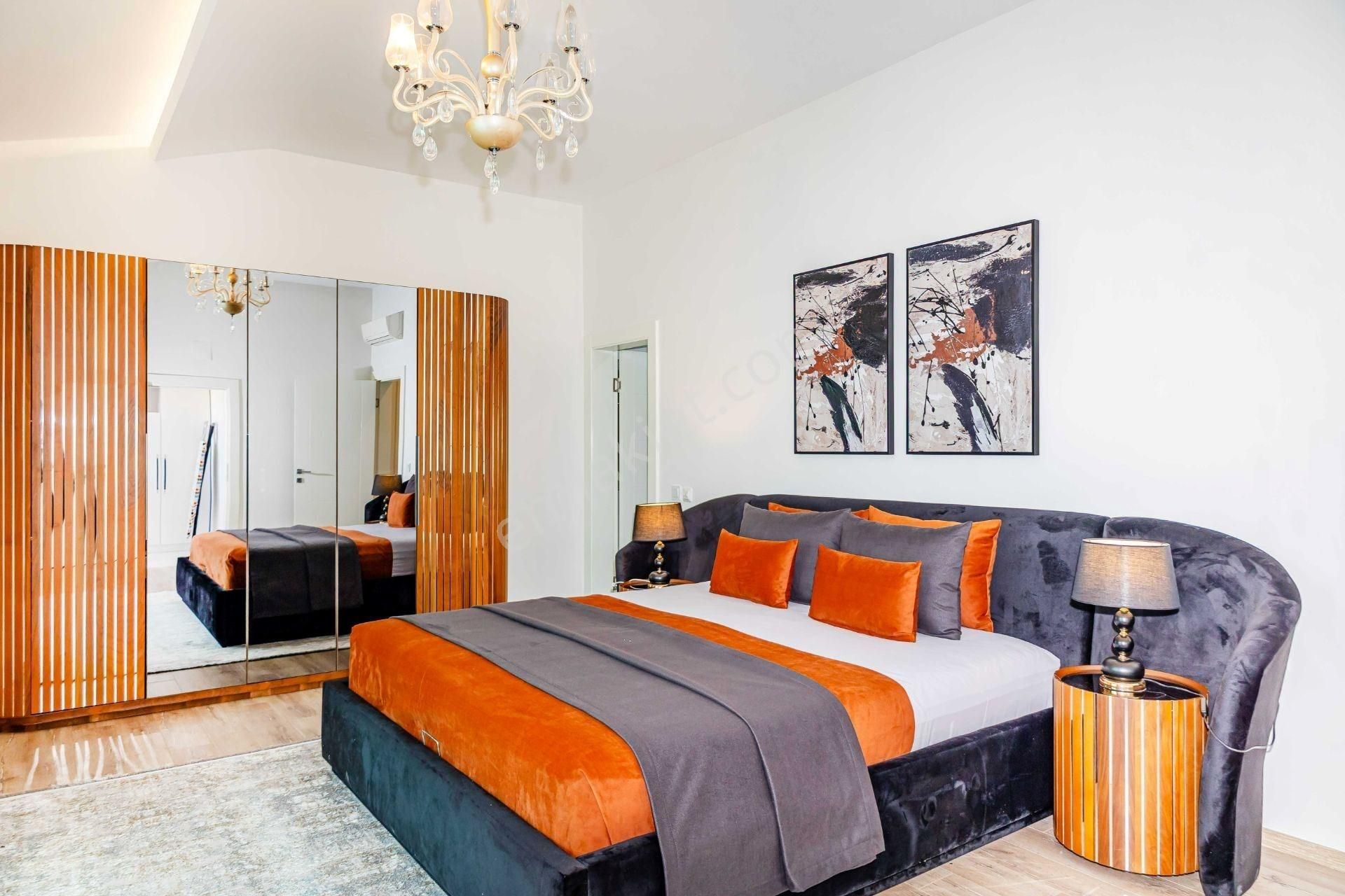 Alanya / Kestel | Denize Sıfır | Deniz Manzaralı 2+1 Çatı Dubleks - Görsel 15