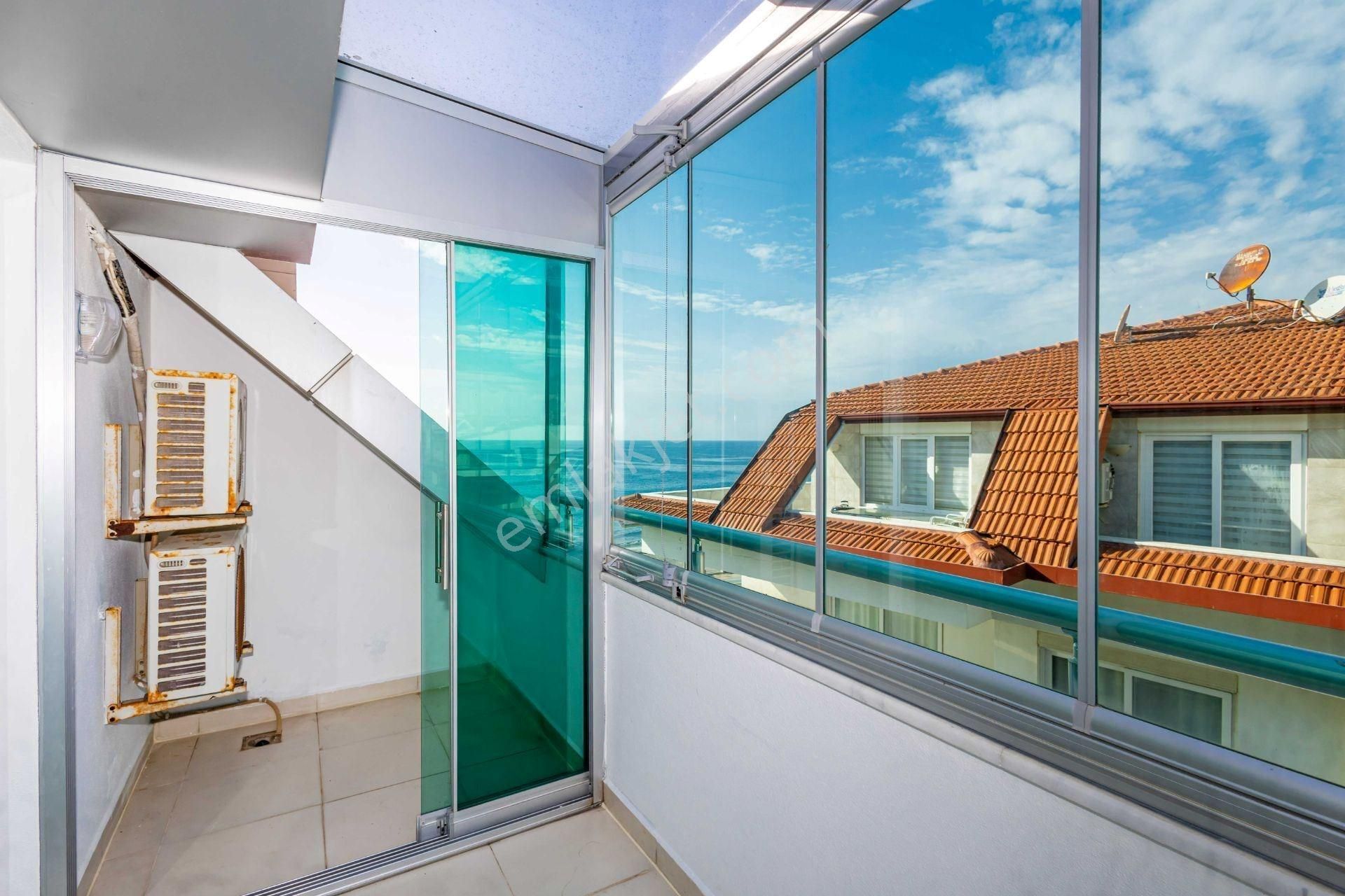 Alanya / Kestel | Denize Sıfır | Deniz Manzaralı 2+1 Çatı Dubleks - Görsel 29