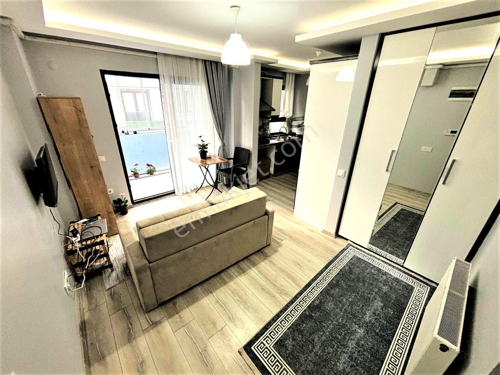 🟠🟠alfa'dan Akçay'da Satılık Yüzme Havuzlu Cam Balkon Kapalı Otoparklı Şık 1+1 Daire - Görsel 4