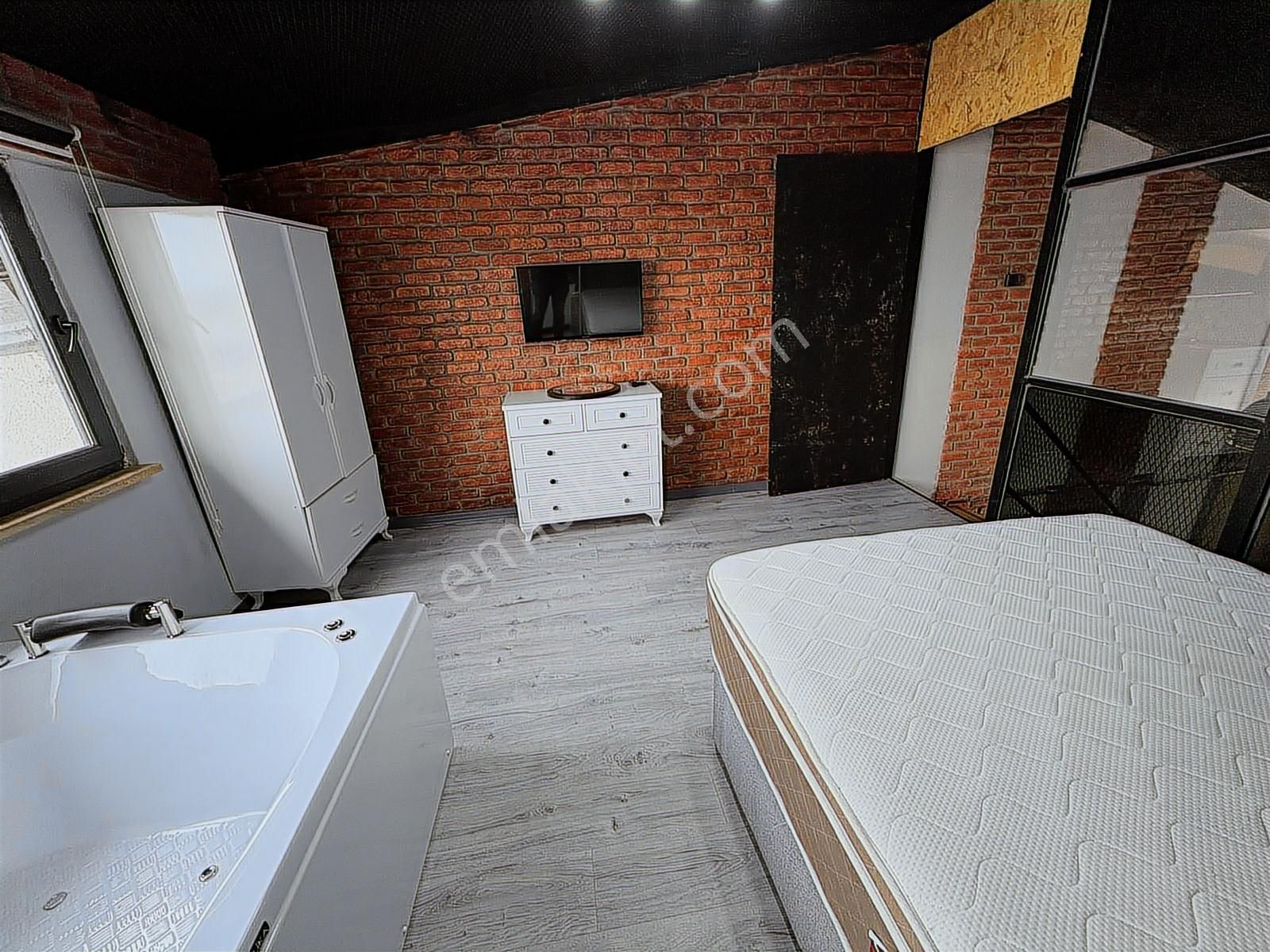 Görüklede Full Eşyalı Geniş M2 Dubleks 1+1 Satılık Loft Daire - Görsel 28