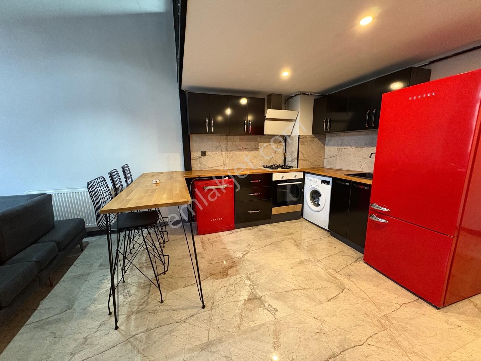 Görüklede Full Eşyalı Geniş M2 Dubleks 1+1 Satılık Loft Daire - Görsel 9