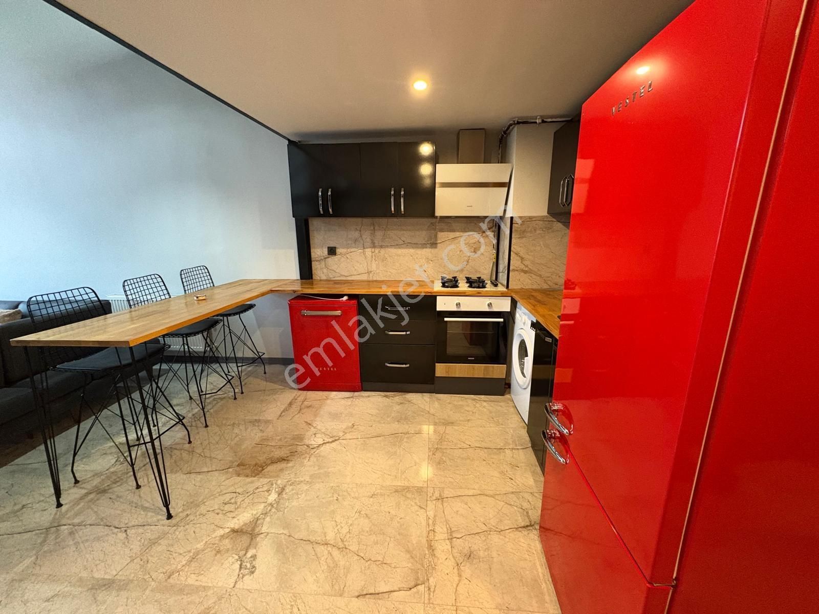 Görüklede Full Eşyalı Geniş M2 Dubleks 1+1 Satılık Loft Daire - Görsel 15