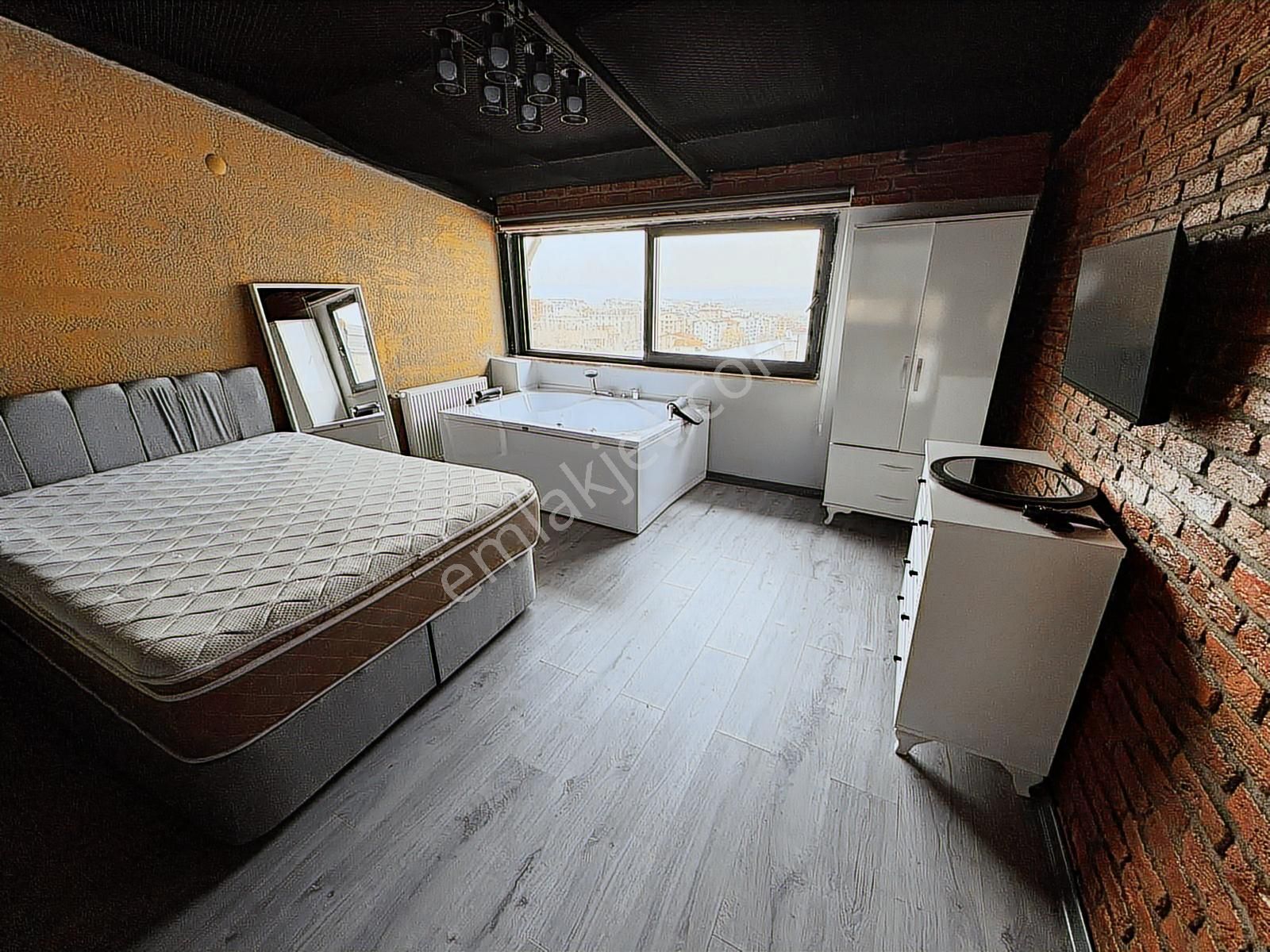 Görüklede Full Eşyalı Geniş M2 Dubleks 1+1 Satılık Loft Daire - Görsel 23