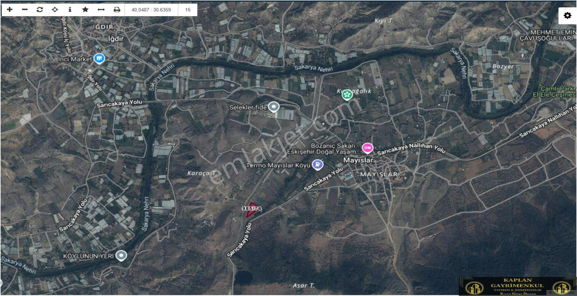 Kaplan Gayrimenkul’den Sarıcakaya Mayıslar Mahallesinde 4700 M² Satılık Yatırımlık Tarla - Görsel 4