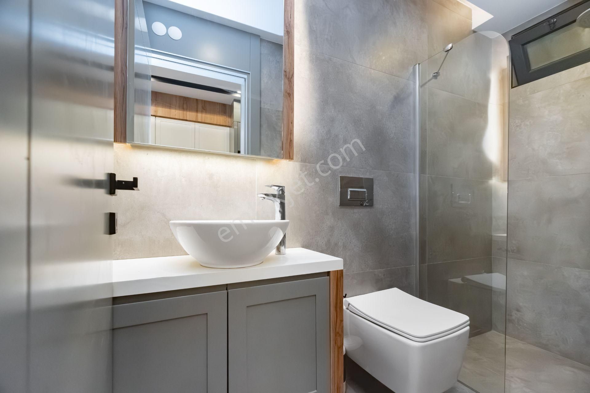 Güzeloba 'da Yerden Isıtmalı, Müstakil Havuzlu Lüks Villa - Görsel 18