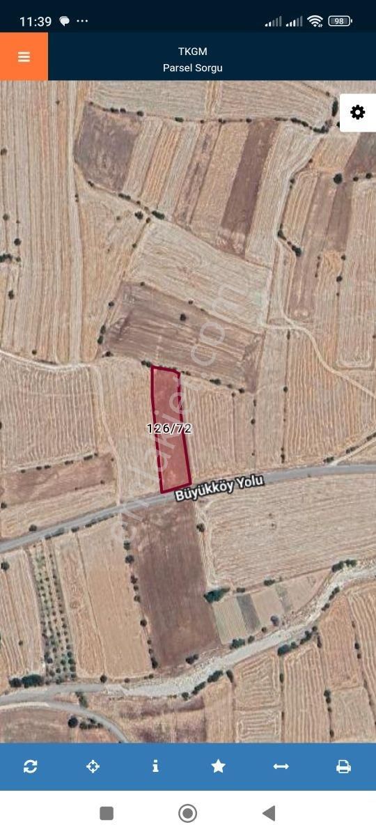 Korkuteli Kevzer Köyü Satılık 3.282m2 Tarla - Görsel 2