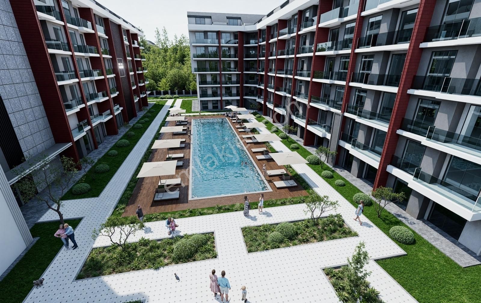 Konyaaltı Sarısuda Satılık Lüks 1+1 Daire - Görsel 4