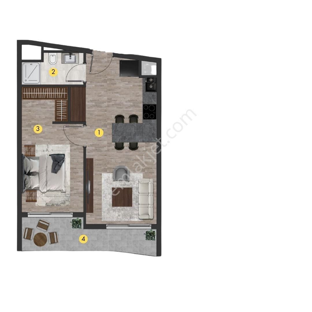 Orıon Towers İncek 1+1den 4+1e Kadar Geniş Daire Seçeneklerle.. - Görsel 17