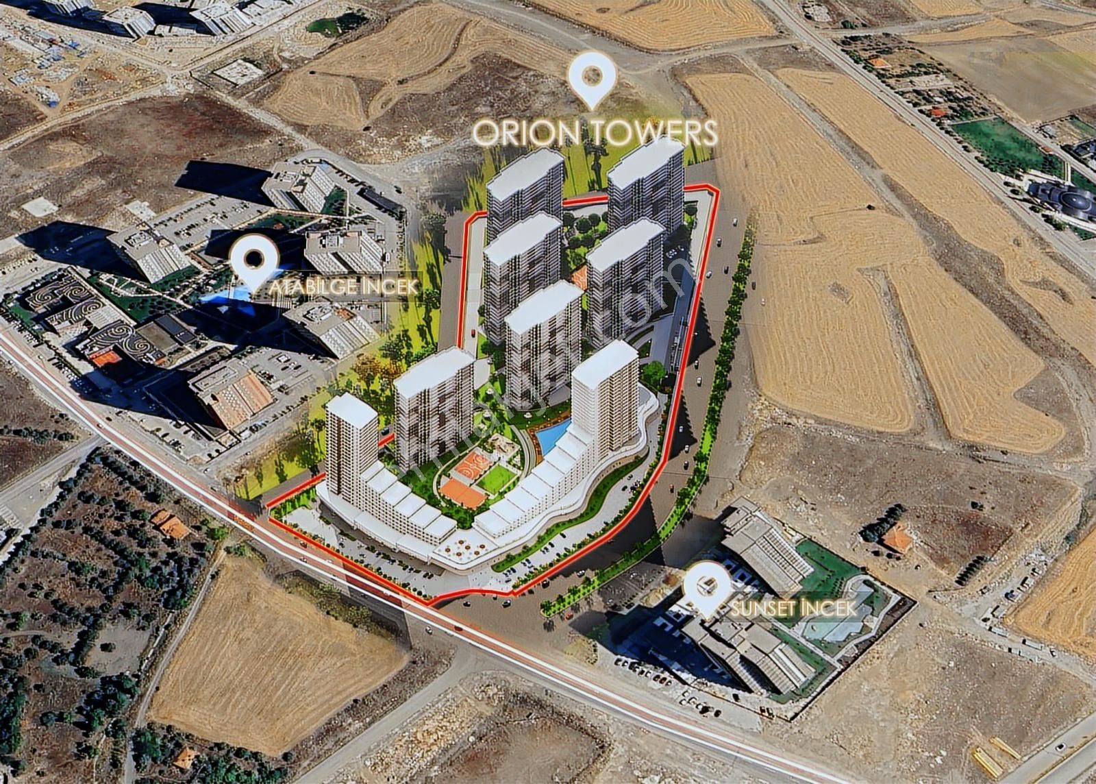 Orıon Towers İncek 1+1den 4+1e Kadar Geniş Daire Seçeneklerle.. - Görsel 12