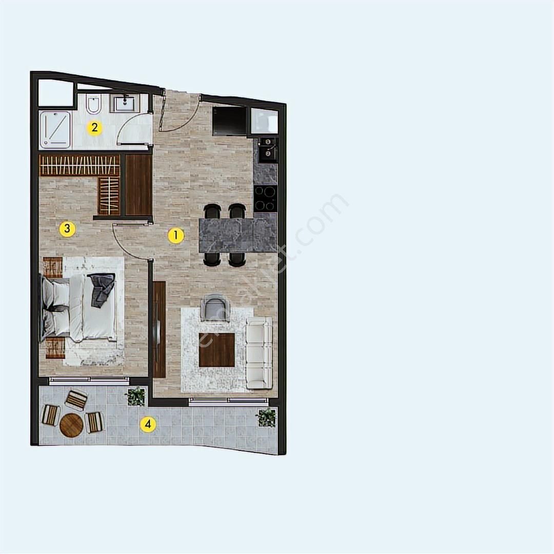 Orıon Towers İncek 1+1den 4+1e Kadar Geniş Daire Seçeneklerle.. - Görsel 3