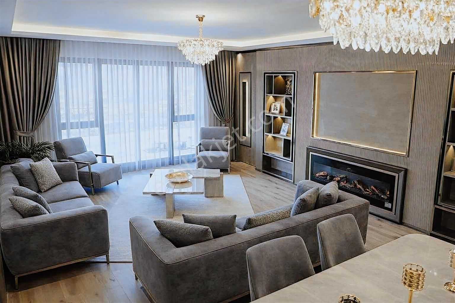 Ovacık Mah. Lüks Sitede Satılık 4+1 Daire