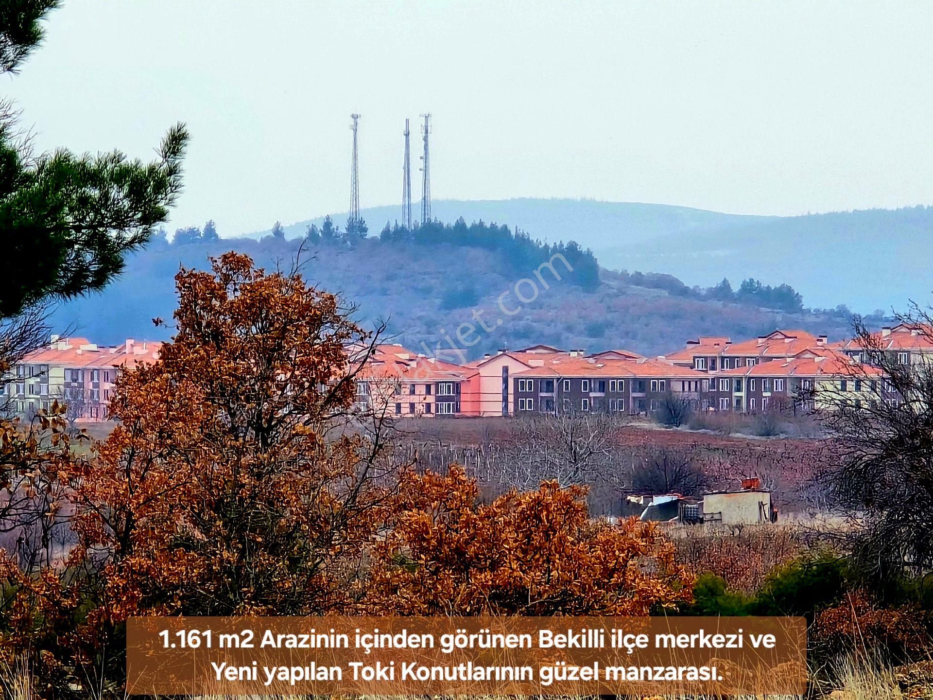Denizli Bekilli Üçkuyu'da 1.161 M2 Karayolu Yanı, İlçe Toki Köy Manzaralı Tarla. Açıklamayı Okuyunuz - Görsel 16